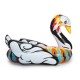 Cisne Multicolor Flotador gigante para piscina