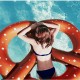 Flotador gigante de Pretzel para Piscina