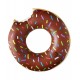 Chocolate Donut inflatable pool float