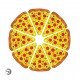 Huit Matelas Géants gonflables Tranche de Pizza