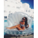 Giant inflatable Seashell pool float