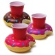 Sostenedor flotante inflable de bebidas Personalizable