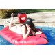 Giant inflatable pool float Red Lips