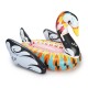 Cisne Multicolor Flotador gigante para piscina