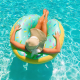 Flotador inflable para piscina de Donut Azul