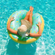 Giant inflatable pool float Blue Donut