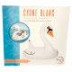 Bouée géante gonflable CYGNE BLANC RING