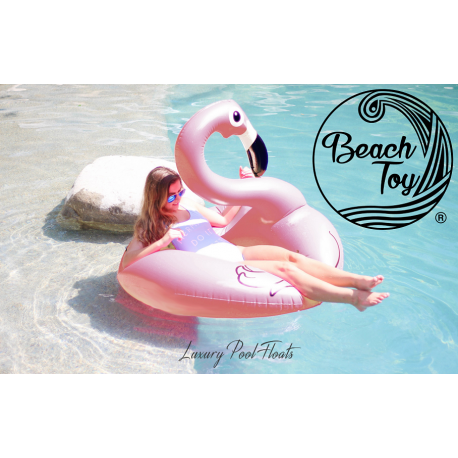 Flamingo Rosa Perla flotador gigante para piscina